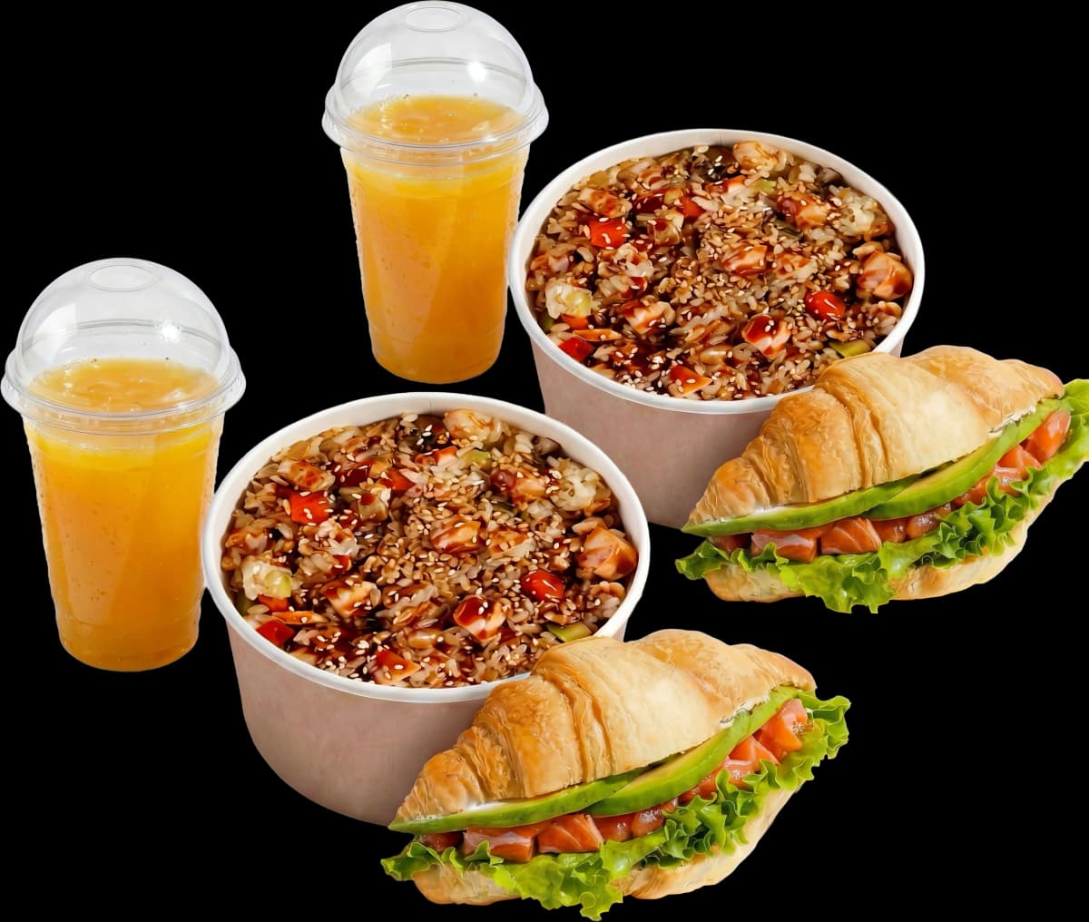 2 Kai Kai + 2 Сэндвич Somo + 2 Фреш