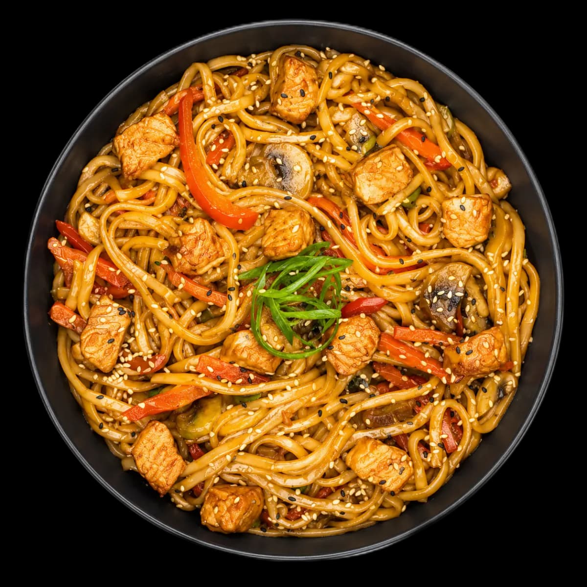 Udon cu somon