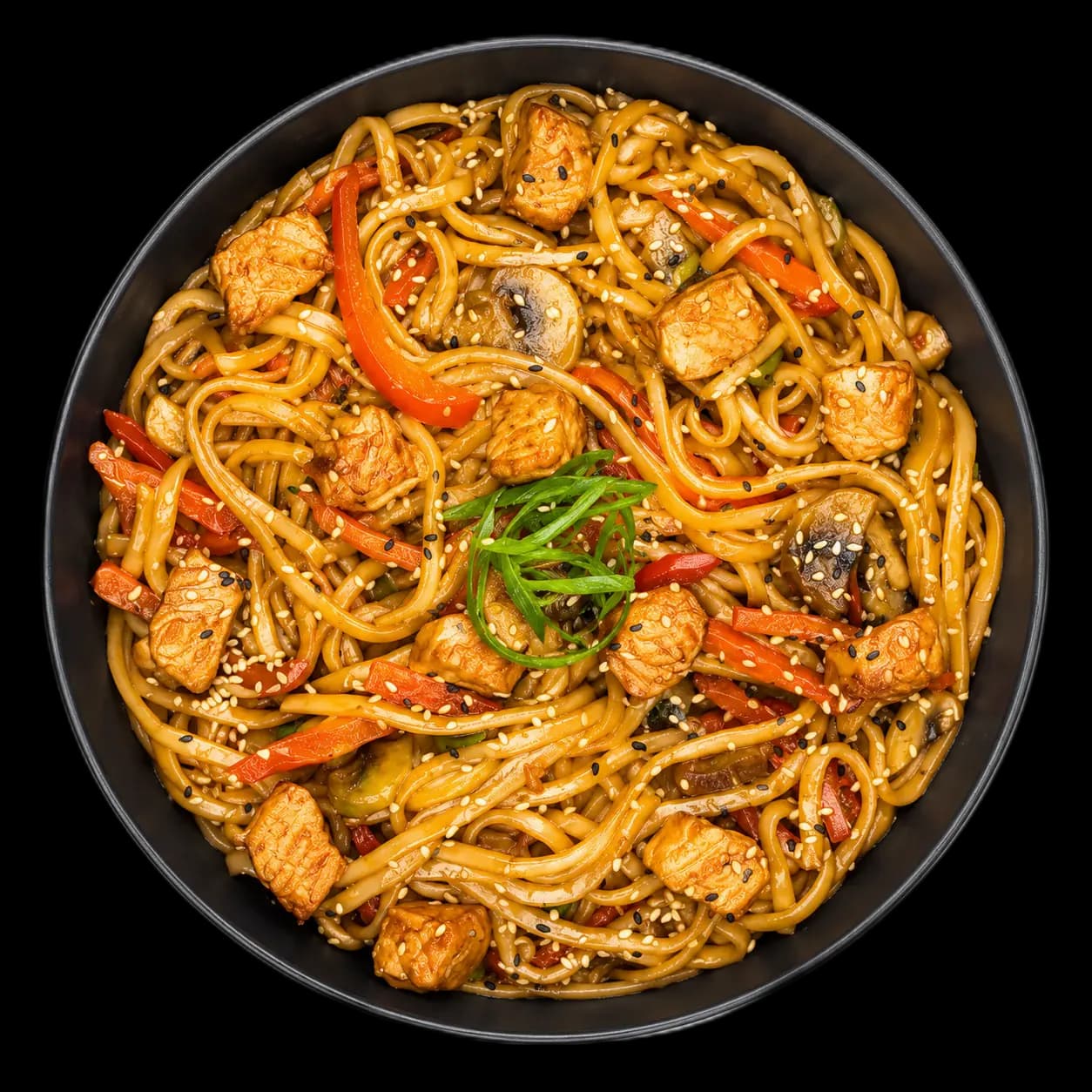 Udon cu somon