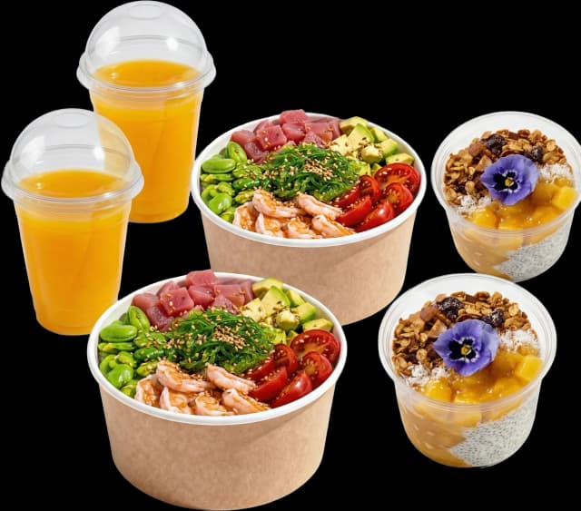 2 Aloha + 2 Чиа Манго + 2 Фреш